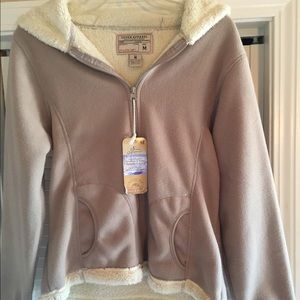 Seven Apparel Tan Sherpa Lined Women’s Jacket